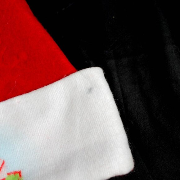 Retro Inspired Rudolph the Red-Nosed Reindeer Santa Hat Christmas Costume - Picture 7 of 8